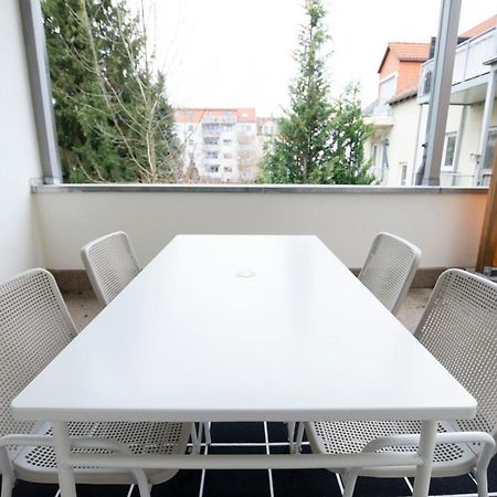 Ferienwohnung gemütlich und modern mit großem Balkon Zwickau Exterior foto