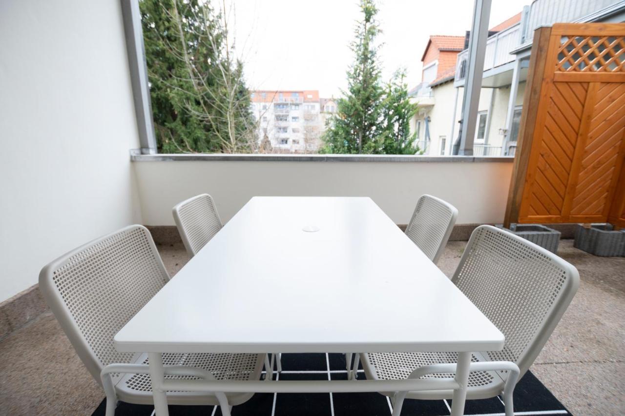 Ferienwohnung gemütlich und modern mit großem Balkon Zwickau Exterior foto